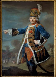 Retrato de Simon Claude de Grassin de Glatigny (? -1776)