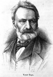 Retrato de Victor Hugo (1802 - 1885) - en “L