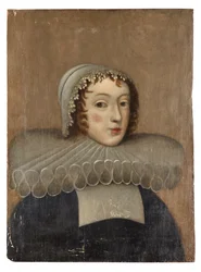 Retrato de una Dama con Gorguera
