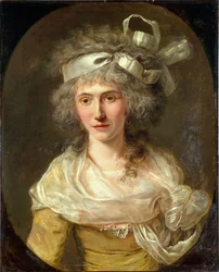 Retrato de mujer, c.1785 (óleo sobre lienzo)