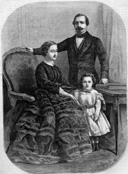 Retrato de la Familia Imperial de Francia