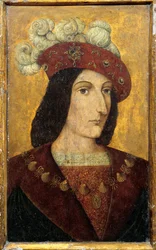 Retrato del Rey de Francia Carlos VIII (1470-1498)