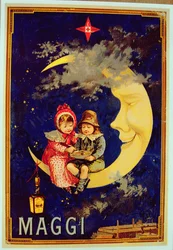 Cartel publicitario de Maggi