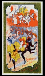 Póster publicitario del Moulin Rouge, c.1890-1900