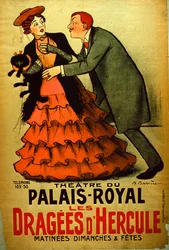 Cartel de "Les Dragées d