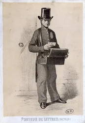 Cartero, c.1865