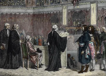 Proceso de Luis XVI: comparecencia de Luis XVI ante los diputados de la Convención Nacional
