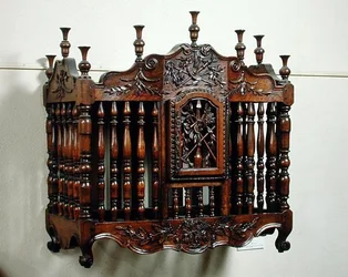 Cesta de pan estilo provenzal, Arles (madera)