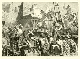 Reconstrucción de los muros de Jerusalén