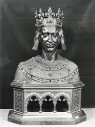Busto relicario de San Luis