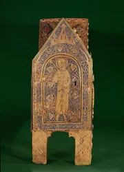 Arca relicario de San Calminio, (detalle)