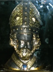 Cabeza relicario de San Policarpo