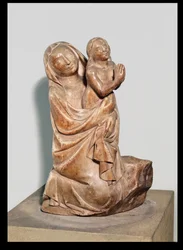 Resurrección de una niña en Isle-sur-la-Sorgue (mármol)
