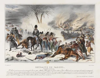 Retirada de Kabul el 6 de enero de 1842