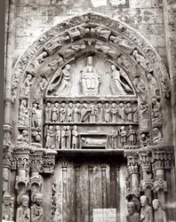 Bahía derecha del Portal Real, mediados del siglo XII