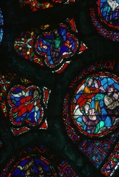 Detalle del rosetón