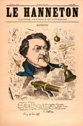 Rossini de Le Hanneton, pub. 4 de julio de 1857