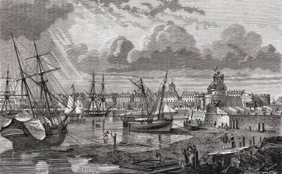 Saint Malo en el siglo XVIII, de 