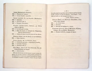 Entrada del catálogo del Salón de los Rechazados para Dame Blanche de Whistler (Sinfonía en blanco n.º 1: La chica blanca) 1863