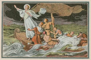 Escena de la vida de Jesús