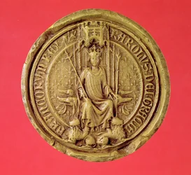 Sello de Carlos VII (1403-61)