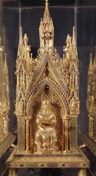 Figura sentada de Cristo, del Relicario de San Taurino