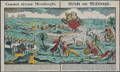 Sitio de Missolonghi, 22 de abril de 1826
