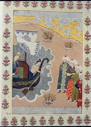 Simbad embarcando, ilustración para Simbad el Marino, de Las mil y una noches, 1895