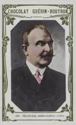Skoulides, embajador serbio