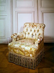 Sillón bajo, estilo Segundo Imperio