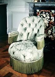 Sillón bajo, estilo Segundo Imperio