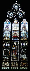 San Benito y monjes benedictinos