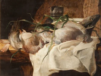 Naturaleza muerta con caza