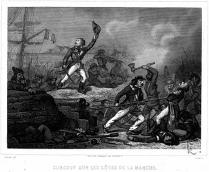 Surcouf sur les côtes de la Manche - en "Histoire des Pirates et Corsaires de l