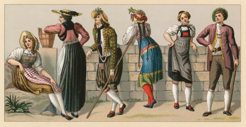 Traje de Suiza