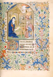 La Natividad (Uso de París) c.1460