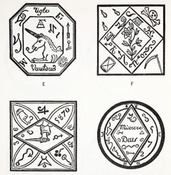 Talismanes típicamente usados con encantamientos