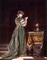 El artista aficionado, c.1870