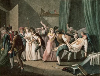 El asesinato de Marat