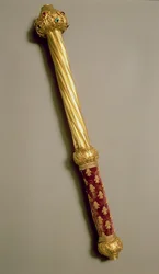 El bastón de Guillaume de Roquemont, 1384