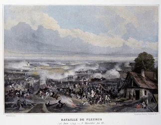 La Batalla de Fleurus en 1794 - en “Batallas Napoleónicas”