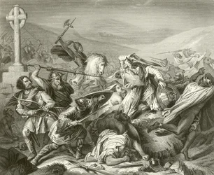 La batalla de Tours, 732
