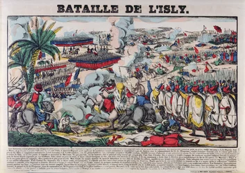 La Captura del Séquito de Abd-el-Kader (1808-83) o, La Batalla de Isly el 14 de agosto de 1844, 1844-63