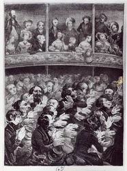 La Claque en acción, c.1830-40