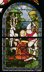 La Conversión de San Eustaquio, de la Iglesia de Saint-Pierre du Chatel