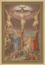 La Crucifixión (cromolito)