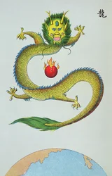 El dragón simbolizando el sol