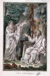 Los Druidas, ilustración para una obra de teatro, c.1800