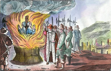 La ejecución de mujeres valdenses durante la Pascua piamontesa de 1655
