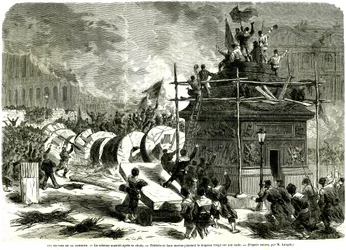 La caída de la columna Vendome